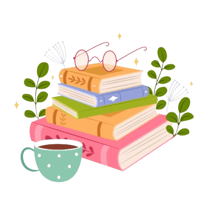 books and coffee cup removebg